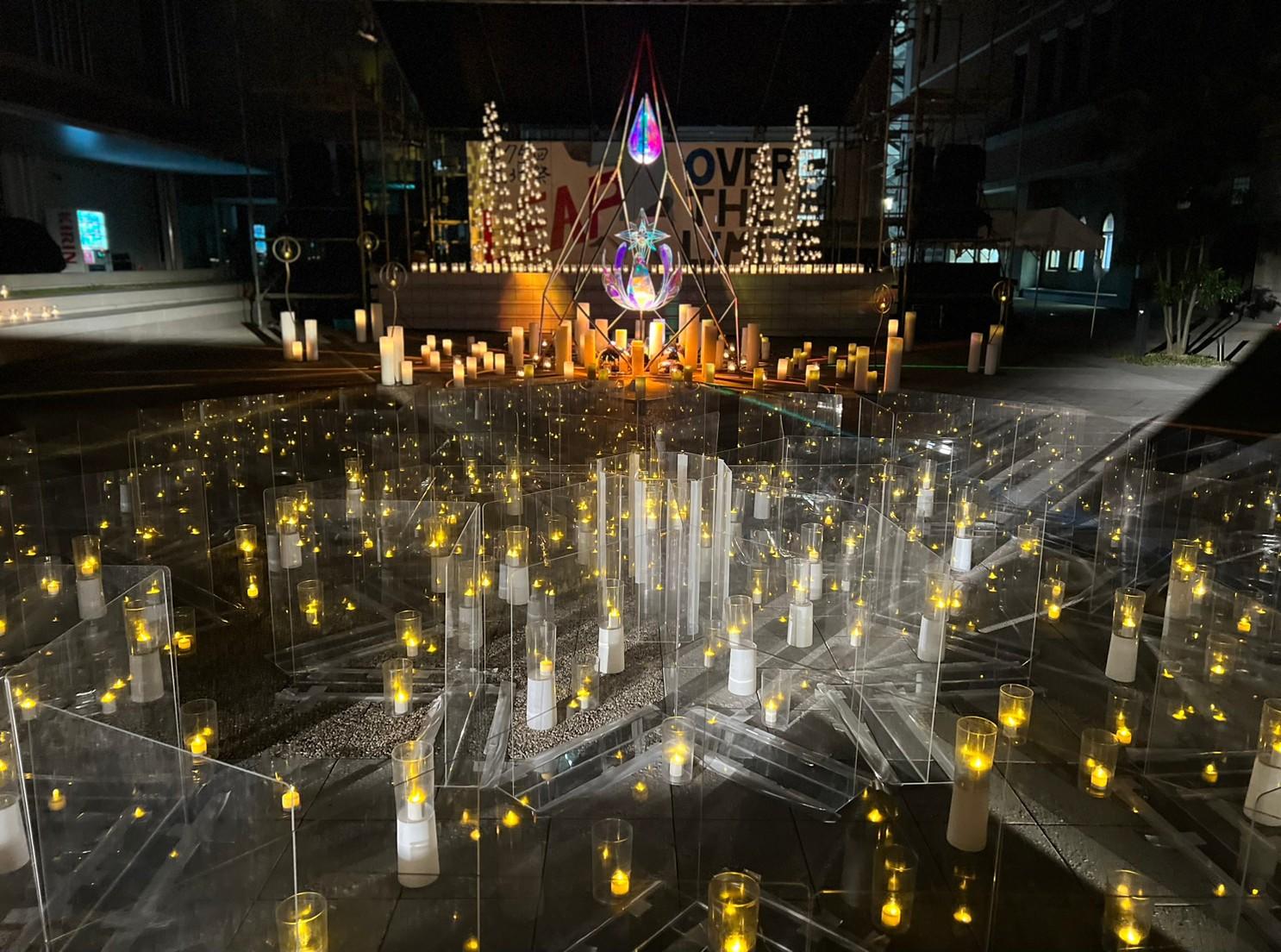 被災地に思いを込めて ＯＩＴキャンドルナイト１０月１９日・大宮キャンパス–大阪工業大学