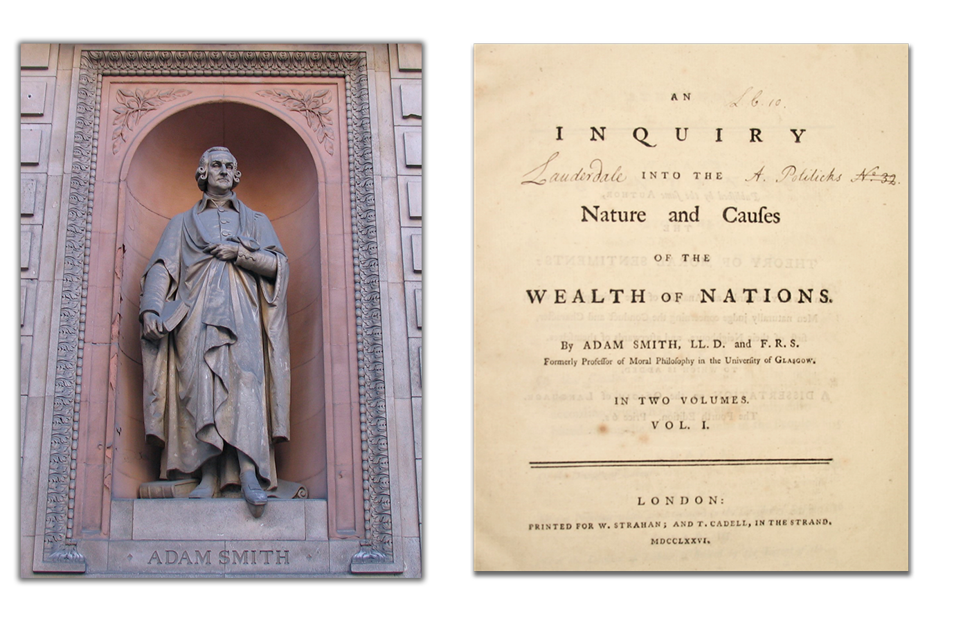 【9/30（土）開催】アダム・スミス生誕300年記念企画 — 展示会と講演会 –　東京経済大学
