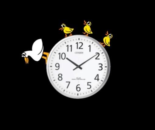 病院のロビーにプロジェクション・マッピングを常設 — 藝大出身の若手作家　築地のはら氏のアニメーション作品「時計の住人」を上映