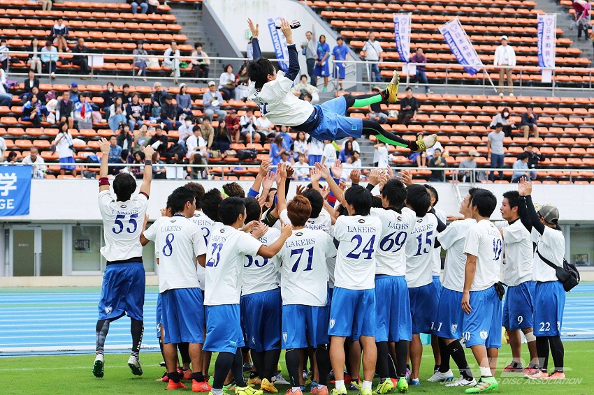 びわこ成蹊スポーツ大学アルティメット部「レイカーズ」が「第27回全日本大学アルティメット選手権大会」で優勝 — 初の全国制覇