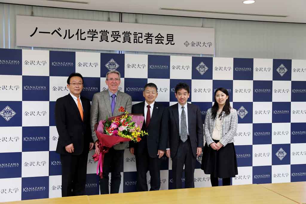 2016年ノーベル化学賞受賞者のジャン=ピエール・ソヴァージュ教授が金沢大学に来学 — 集中講義とノーベル賞受賞特別セッションを実施