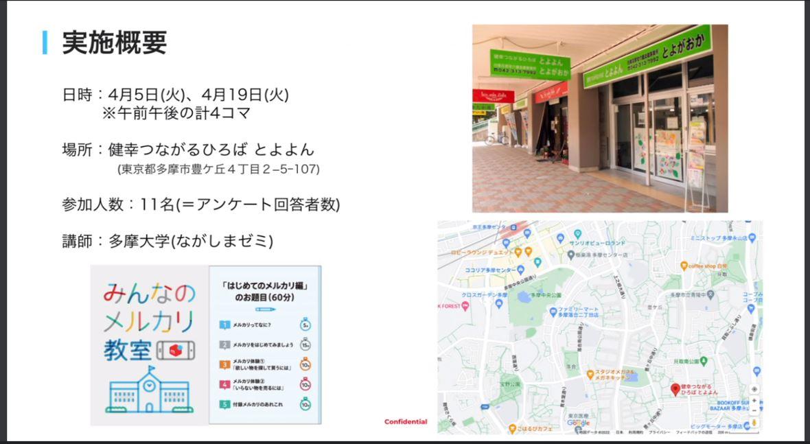 多摩大学の長島剛ゼミ生が多摩ニュータウンの団地でメルカリ教室を実施 — 高齢化する地域の活性化や多世代交流の促進を目指す