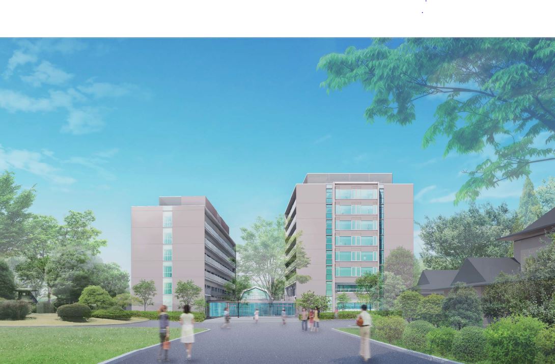 聖心女子大学が2018年度入学生からの利用開始に向けて、広尾キャンパスにある学生寮の建替え工事に着手 — 2年後には、新たなカフェも備えた国際色豊かな交流の場に
