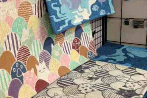 大一商事株式会社×横浜美術大学コラボレーション企画「ラグデザインアイディアコンペティション」の入賞作品が製品化 — 学生の自由な発想によるラグデザイン