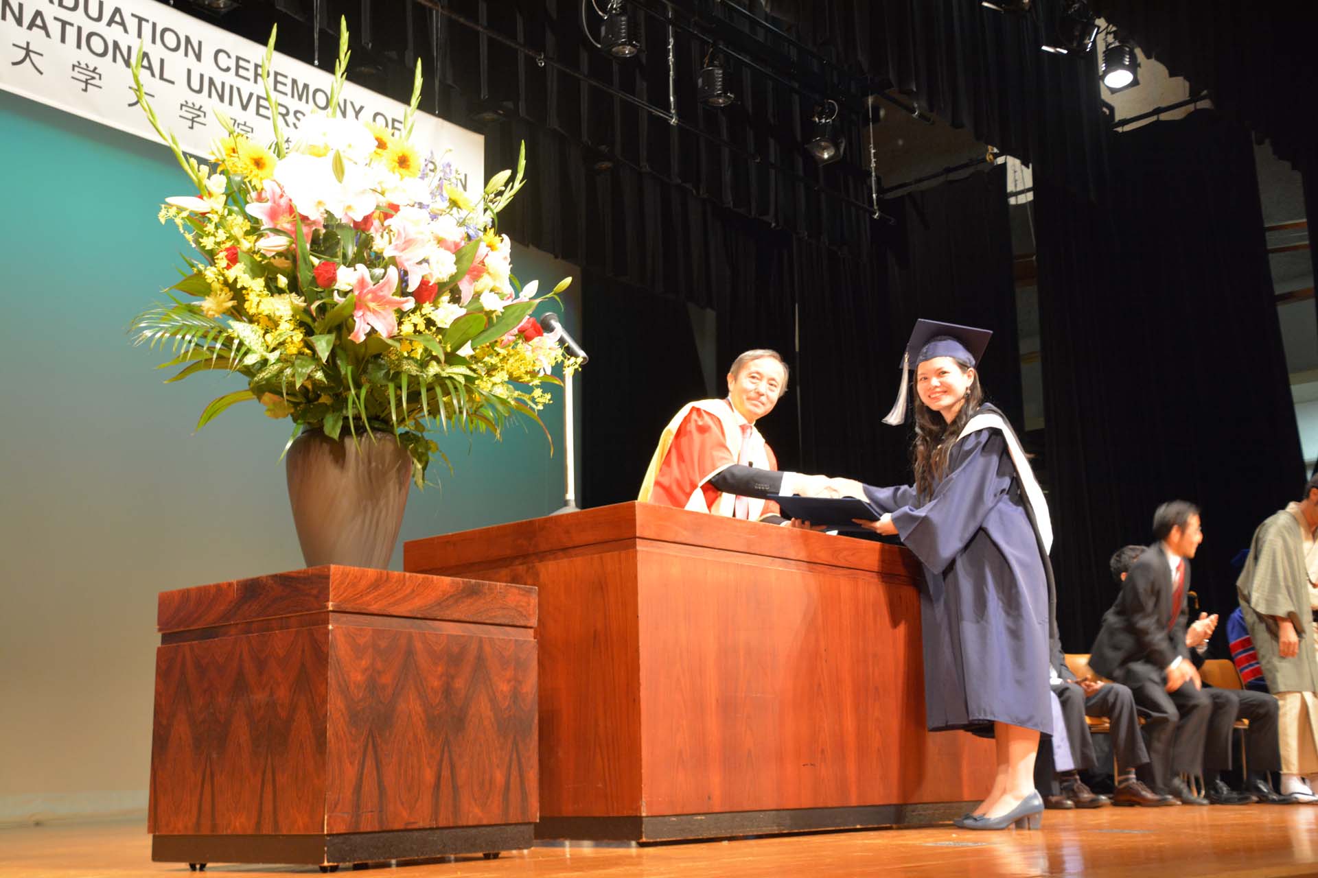 国際大学（IUJ）修了式を挙行 — 世界41か国・地域の学生が国際社会へ歩みだす