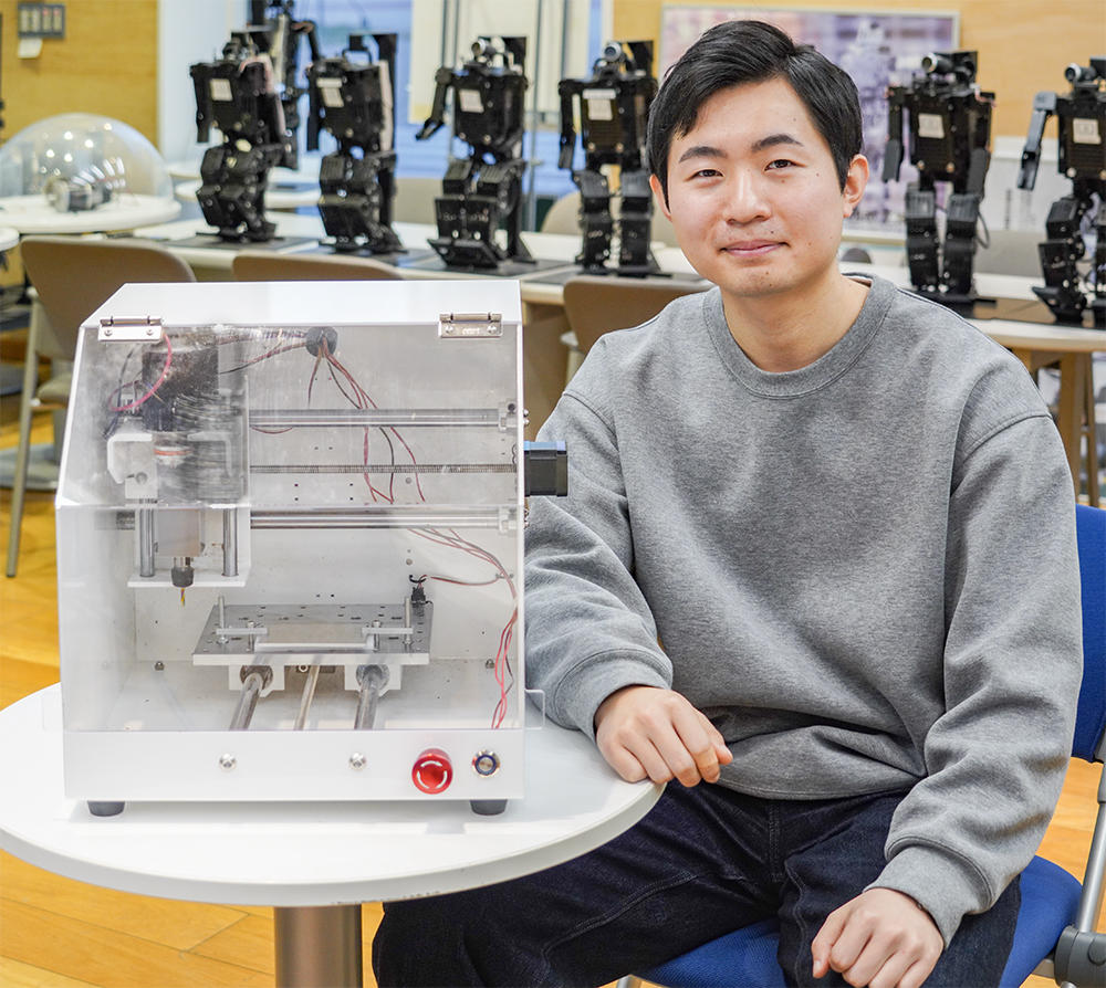 【日本工業大学】学生が開発した本格卓上CNCマシン「Boxion-2015」が実用化