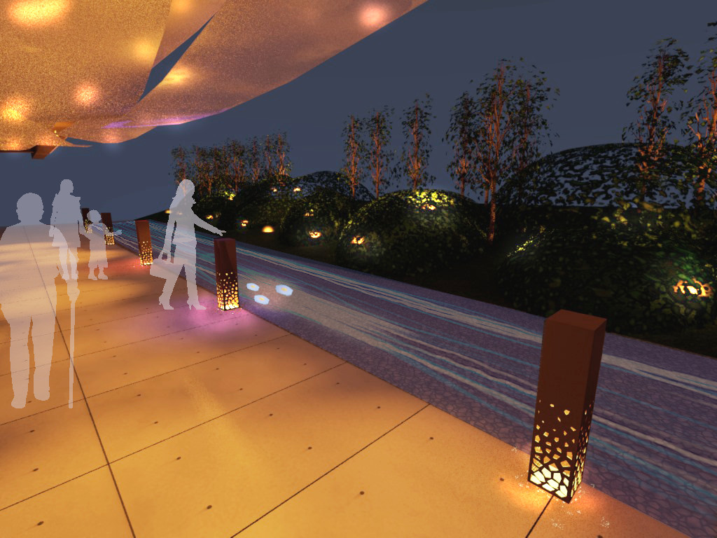 金沢工業大学の学生プロジェクトが体験型演出で白山比め神社の参道をライトアップ — 8月9日（水）～8月11日（金）