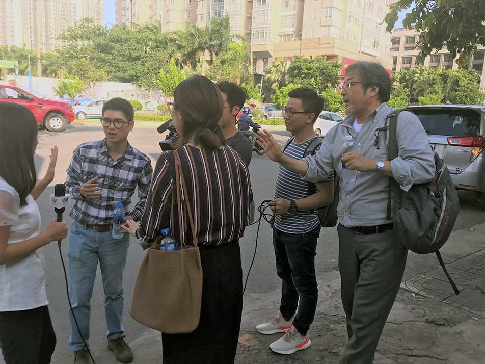 江戸川大学マス・コミュニケーション学科の隈本邦彦教授が、ベトナム国営放送局職員に気象災害報道研修を実施 — JICAの事業に協力