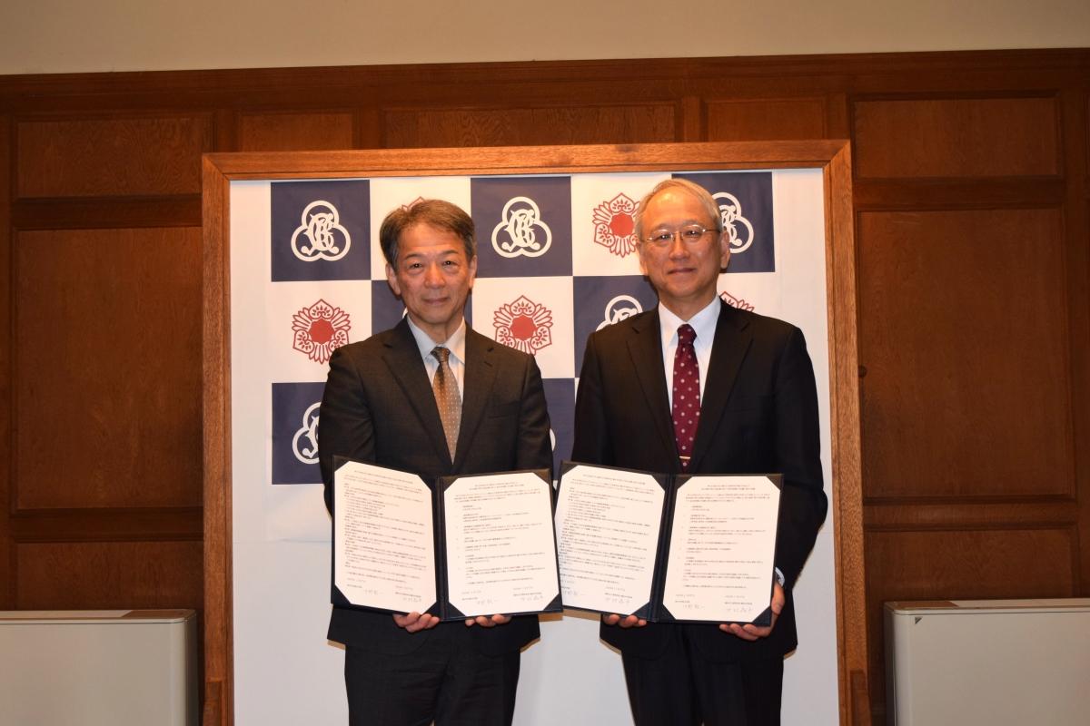 神戸女学院大学が親和中学校・親和女子高等学校と高大連携協定を締結