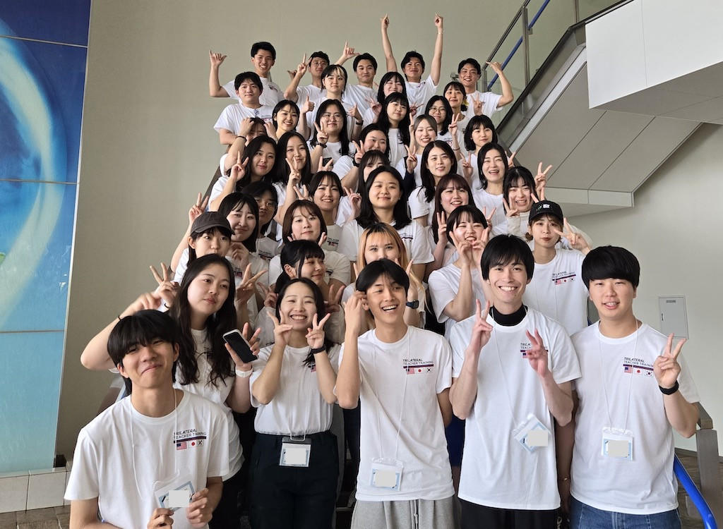 英語教師を目指す若者が集結！国際英語学科の学生と卒業生が、「2024 Trilateral Teacher Training」の合同研修会に参加　–福岡女学院大学