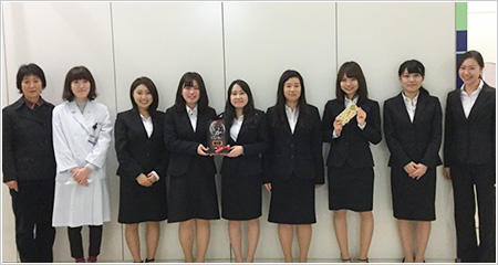 健康メディカル学部 健康栄養学科の学生が「学生のための乳の研究活動支援」にて最優秀賞を受賞 — 帝京平成大学