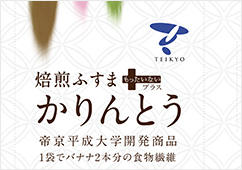 学生主体で食品ロス対策として”かりんとう”を開発 — 帝京平成大学