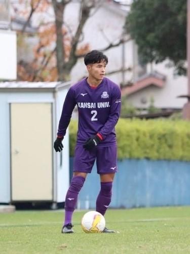 ◆関西大学体育会サッカー部から新たなJリーガーが誕生！◆ 桑原　航太さんがジュビロ磐田に入団内定 ～圧倒的なフィジカルとスピードからサイドで異彩を放つ漢～