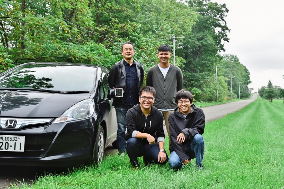 本学教員が「音によるエゾシカと車両の衝突回避に関する実験」を行いました。 — 北海道科学大学