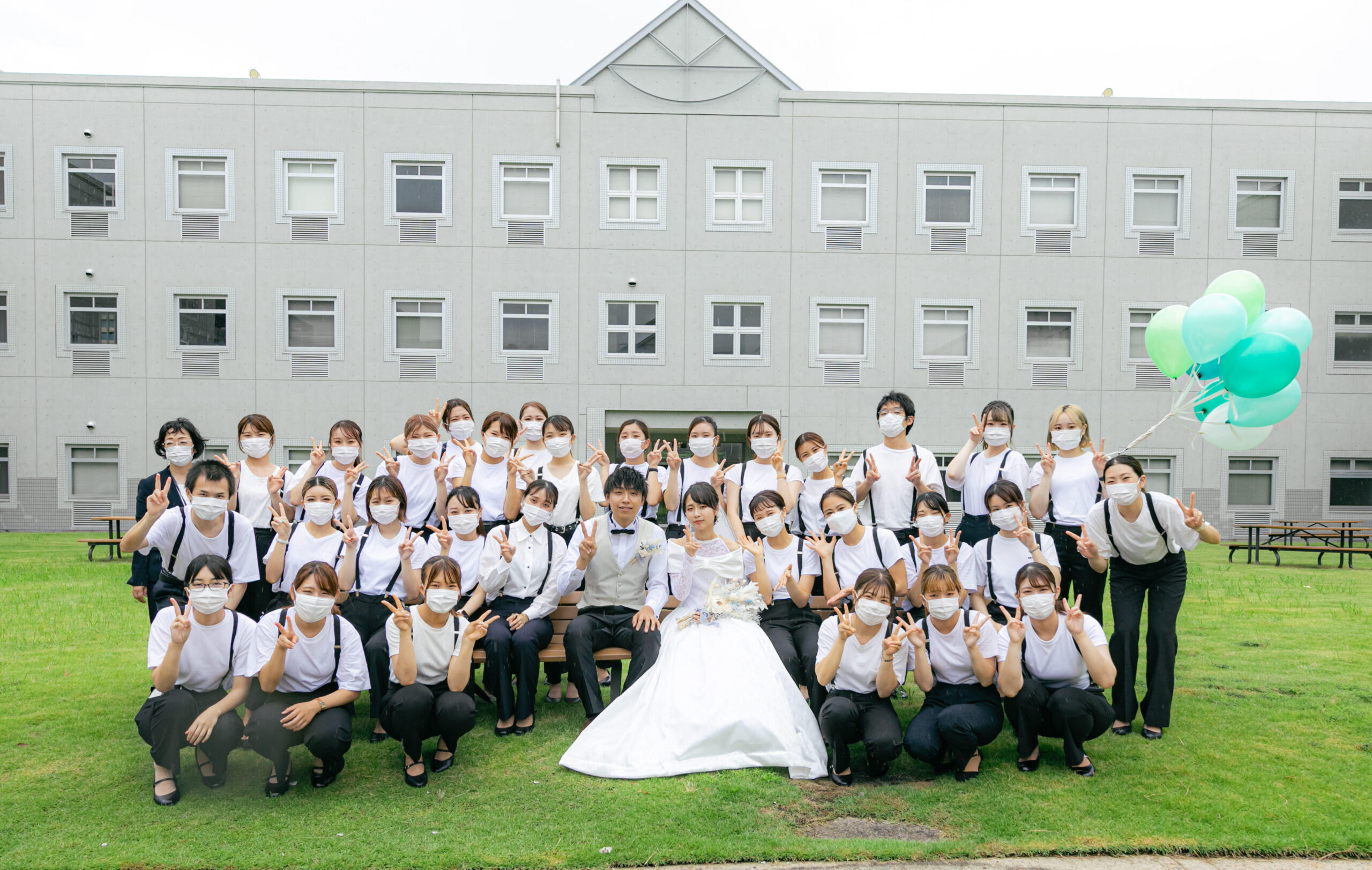 流通科学大学が8月20日に「キャンパスウェディング」を開催 — 学生らが企画から進行までを担い晴れの舞台を演出、今年の新郎は卒業生