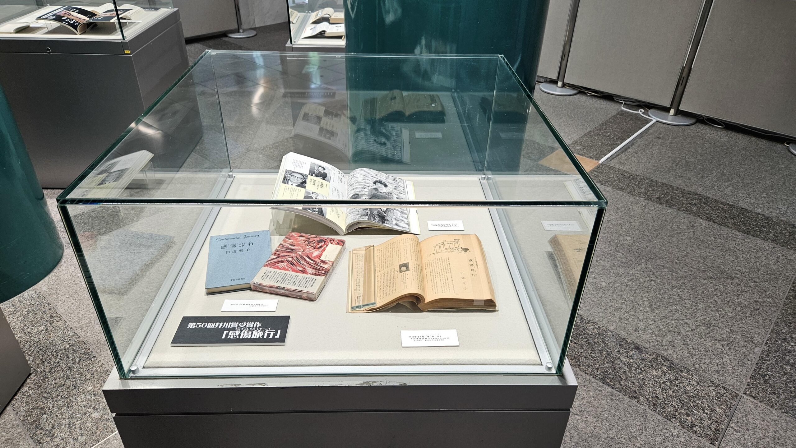 ■大阪府立中央図書館・大阪樟蔭女子大学図書館・田辺聖子文学館3館共催事業■企画展「田辺聖子と文学賞-受賞と選考と-」会期：6月4日（火）～6月23日（日）　大阪府立中央図書館