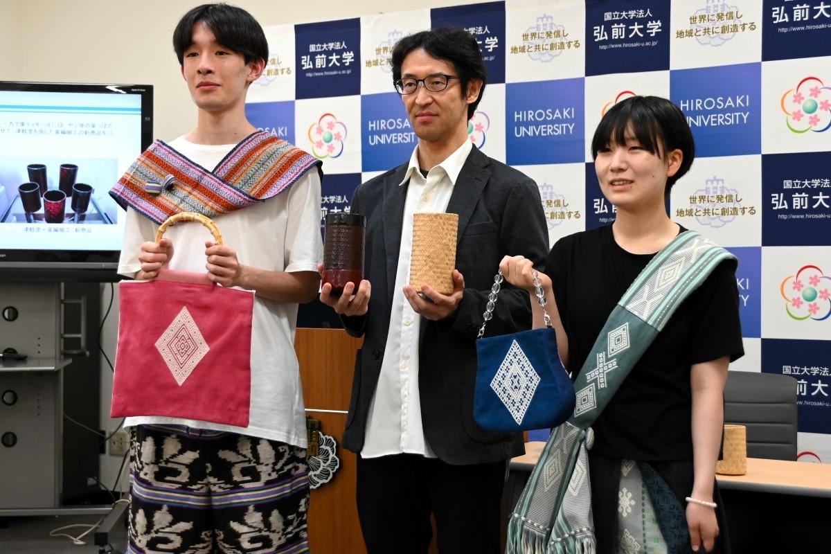 弘前大学の蒔田純准教授が「青森×東ティモール工芸品プロジェクト」を展開、クラウドファンディングもスタート ― 互いの伝統工芸品をかけあわせ新しい魅力で産業の振興を目指す