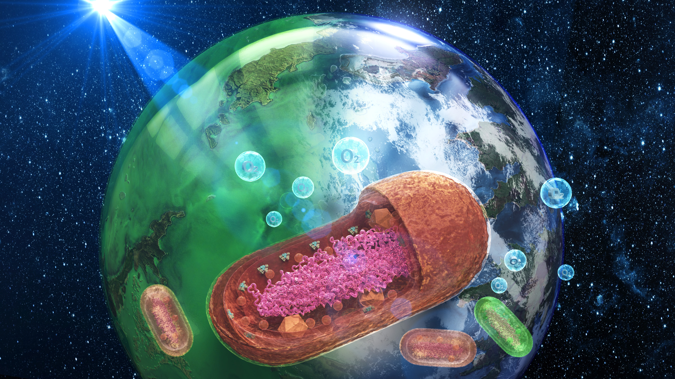 【名古屋大学】太古の昔、生命を育んだ海は「緑色」だった!?　～25億年前の地球と光合成生物の進化の解明～