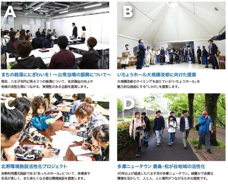 明星大学デザイン学部による八王子活性化プロジェクト2019 — 「まちの銭湯ににぎわいを！」など4テーマで20の提案 —
