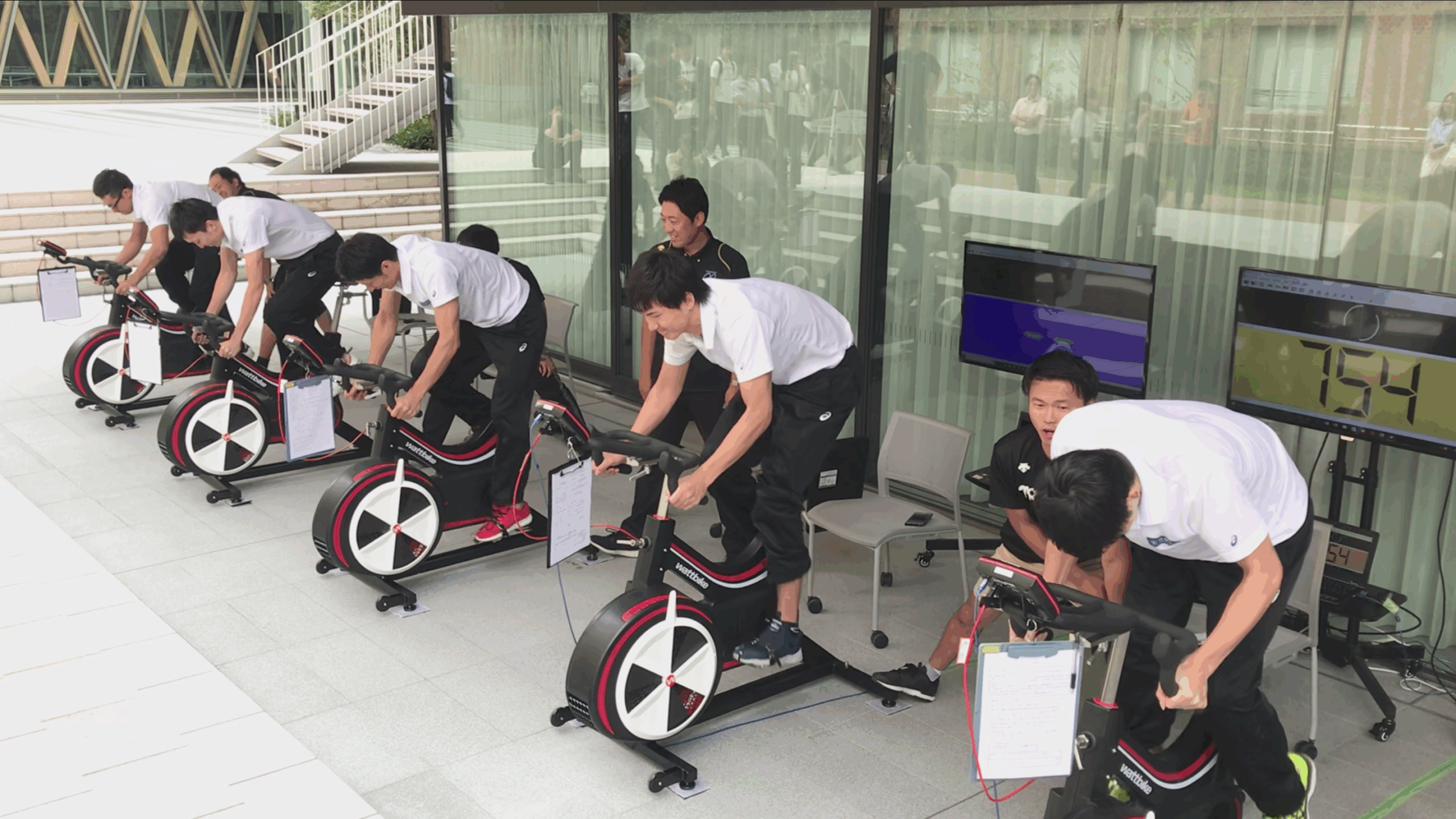 ペダリングパワーチャレンジin近畿大学 開催   近大最強の自転車スプリンターは誰だ！