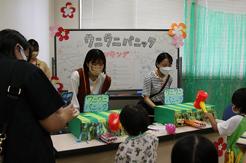 地域の子育て支援として毎年人気！保育や教育を学ぶ学生・生徒が企画・運営　SHOIN子育てカレッジ2023開催
