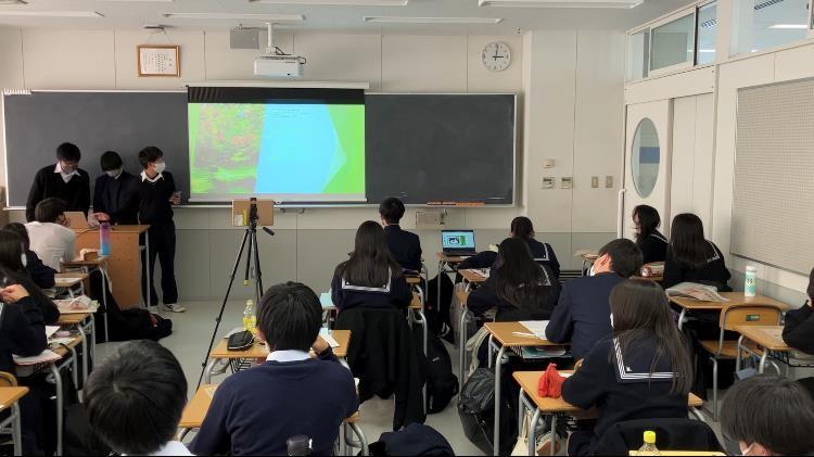 成蹊高校1年生が探究プログラム「学習旅行×探究」にて旅行プランを計画 — 選考を通過した代表チームによるプラン発表会を開催