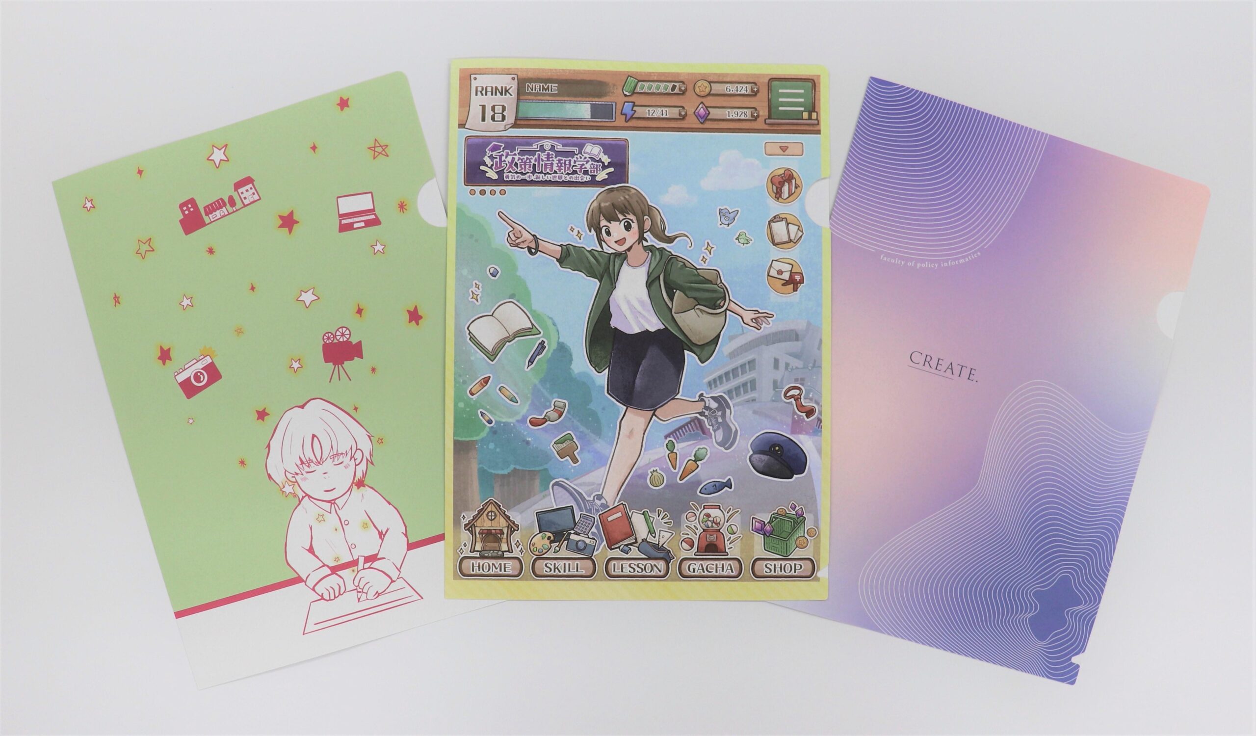 千葉商科大学生が「茶殻入り印刷用紙」で紙ファイルを制作・配布 — 生産時に排出される茶殻の新しい価値創造に共感 —