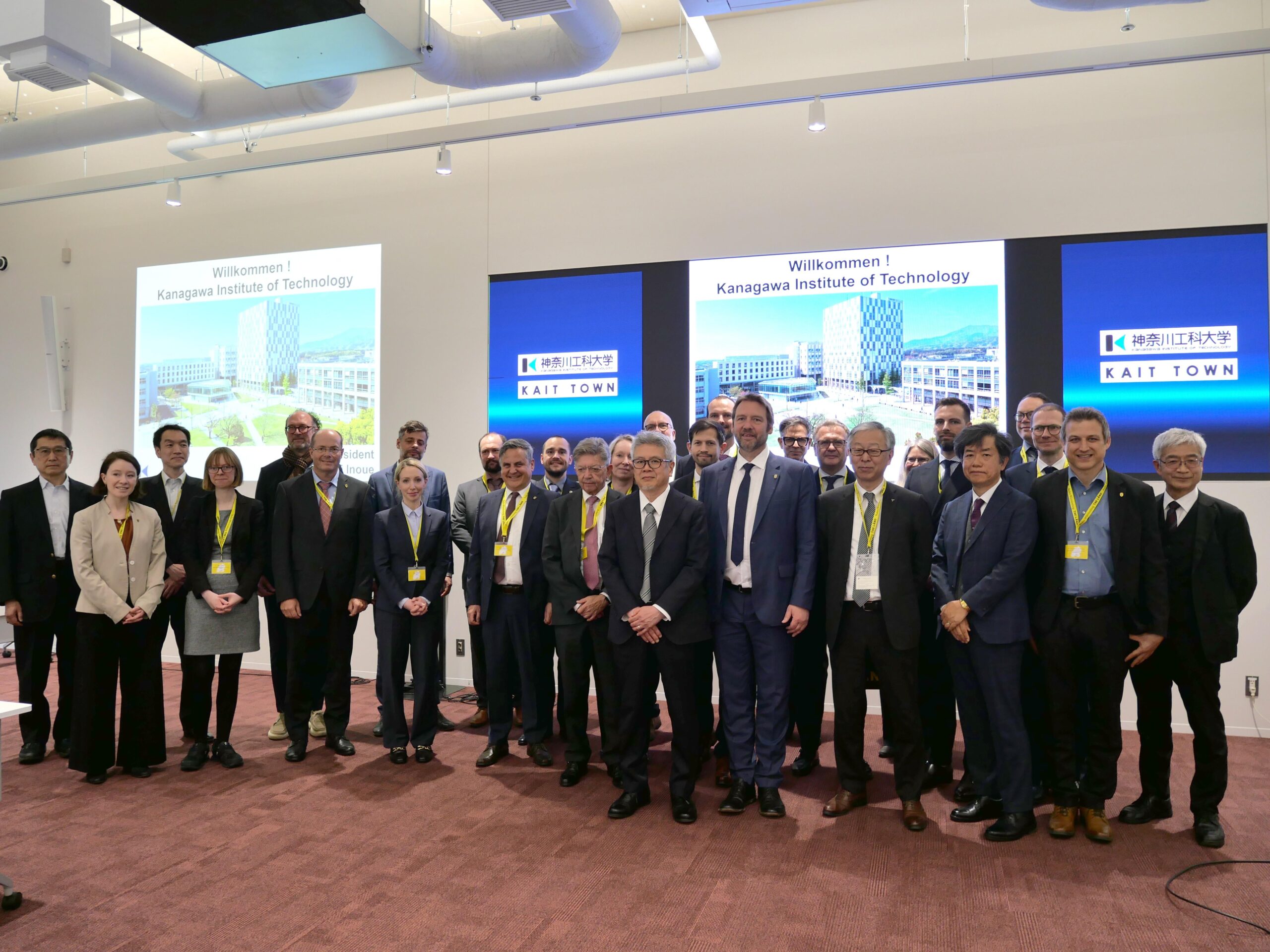 【神奈川工科大学】ドイツBaden-Württemberg州交通大臣および視察団一行の訪問