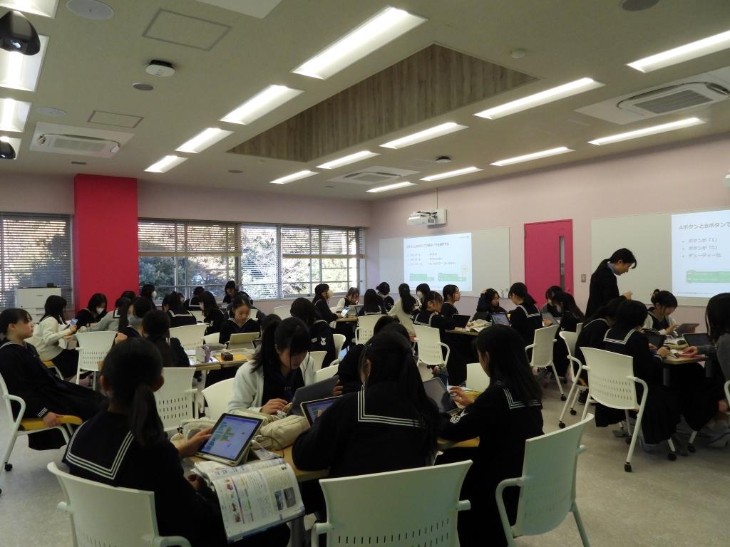 日本女子大学附属中学校が1月に「さくラボ SAKU_lab」を開設 ― グループワークや発表等に活用できるアクティブラーニングスペース