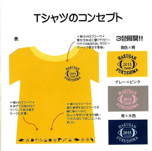大妻女子大学の学生と釜石市立白山小学校の児童が連携してTシャツを制作 — 被災地同士を結ぶ復興支援活動「被災地『きずな』プロジェクト」