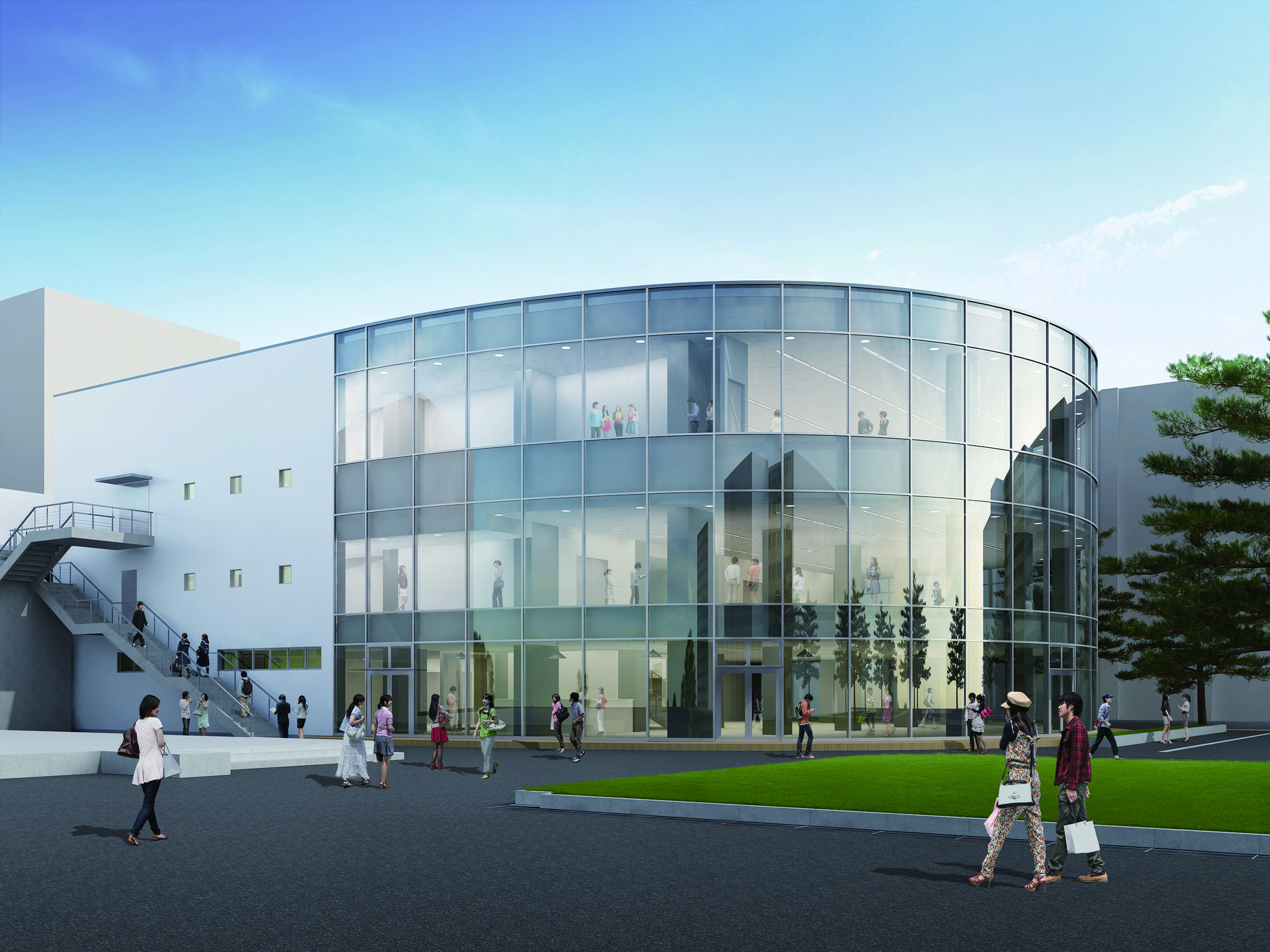 崇城大学が9月19日にD号館「SoLA」の竣工式と内覧会を開催 — 震災を乗り越え”アクティビティ施設”としてリニューアル