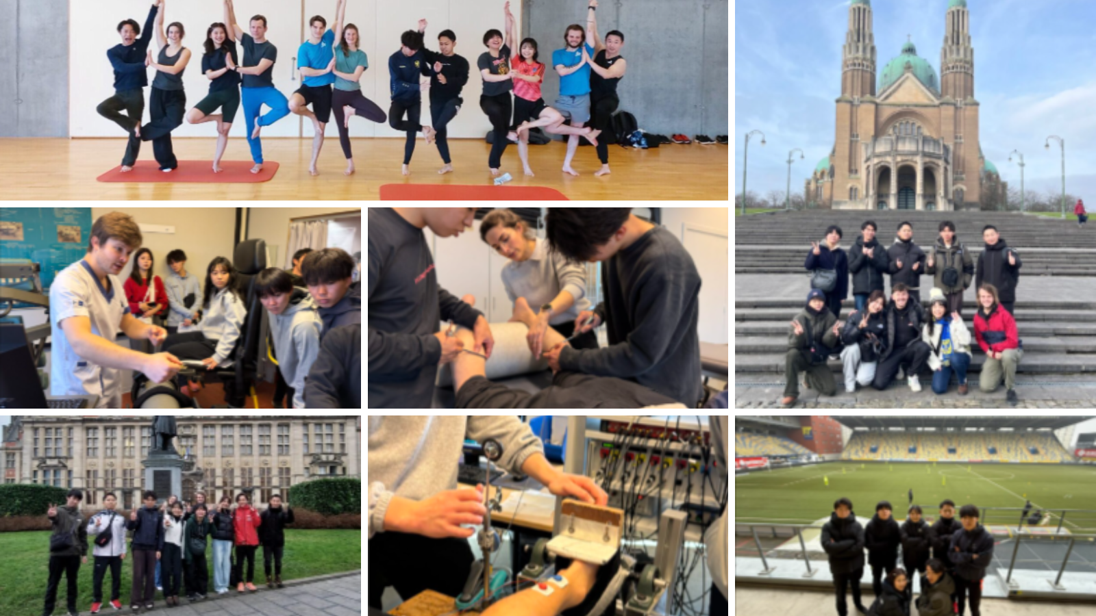 【IPU・環太平洋大学】ブリュッセル自由大学運動科学部との共同プログラムを通じた柔道整復師育成の推進 ―多文化共生社会におけるアスリート支援と地域医療の発展を目指して―