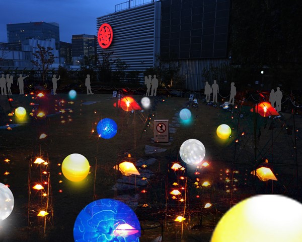 11月29日～1月11日、玉川大学芸術学部が銀座三越の夜景をライトアートで彩る — 銀座三越と玉川大学芸術学部の教育連携が実現