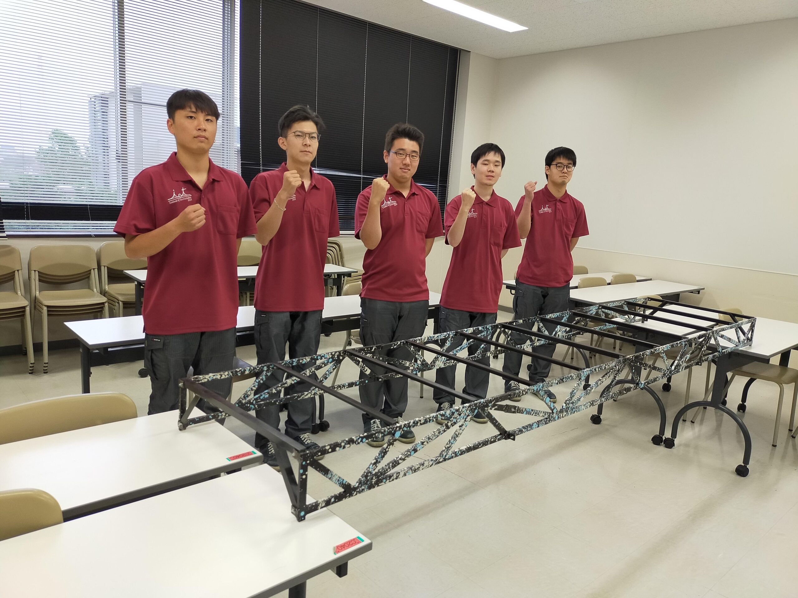 ものつくり大学建設学科2チームが、ブリッジコンテスト2021でそれぞれ架設部門　準優勝、プレゼン部門2位、美観部門で3位を受賞！