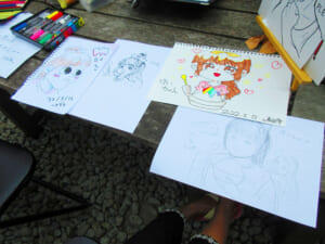 「マンガ似顔絵隊」がコロナ禍により休止していた活動を再開 — 古都・鎌倉からのスタート —