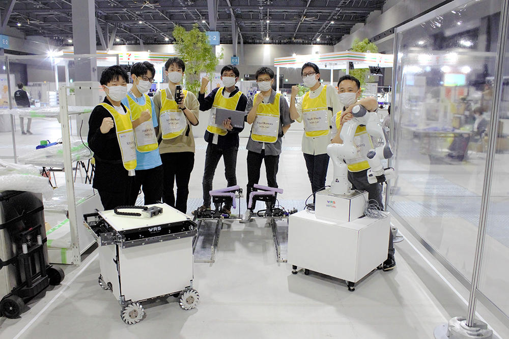 大阪電気通信大学 電子機械工学科の鄭研究室がWorld Robot Summit in Aichiに出場 — トイレ清掃タスク4位・接客タスク4位に入賞