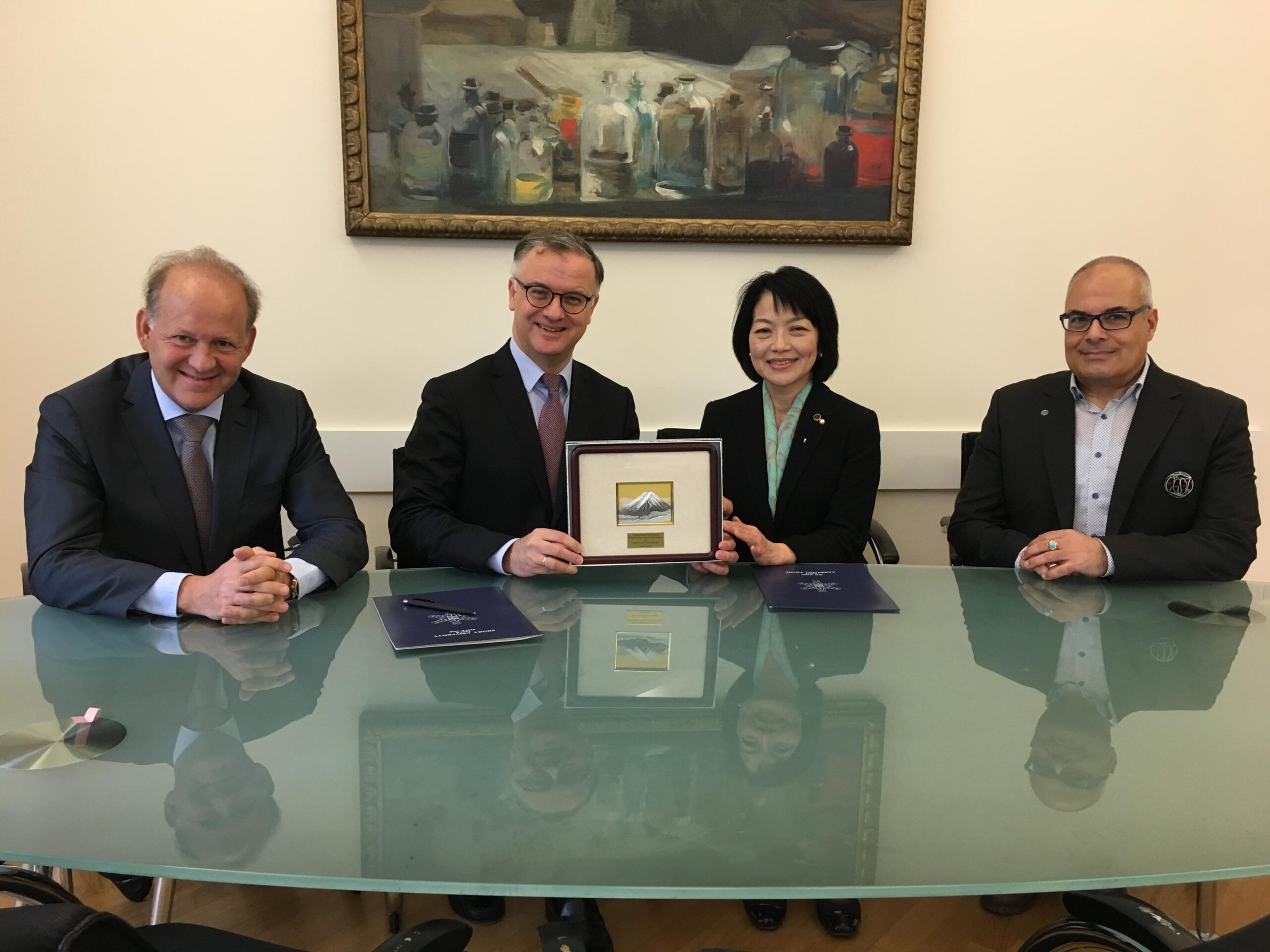 昭和大学がウィーン医科大学と歯学部間協定を締結 — 医学部に続き、歯学部でも交流がスタート