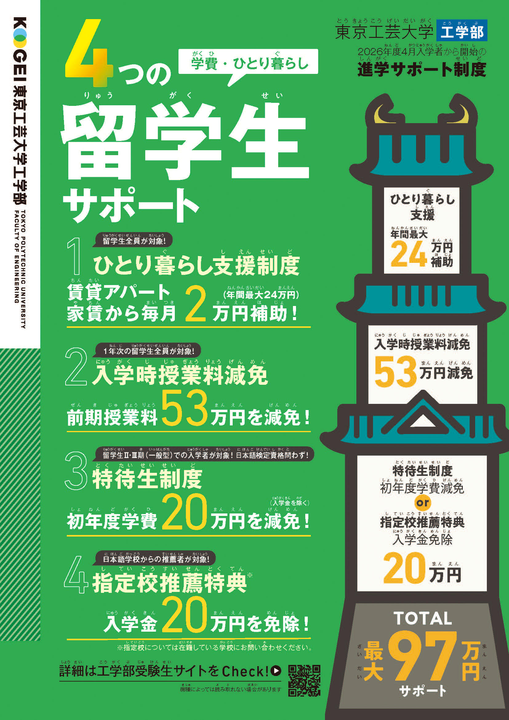 日本のエンジニア不足解消を目指し、外国人留学生を支援 ― 東京工芸大学 工学部 （神奈川県厚木市） ―