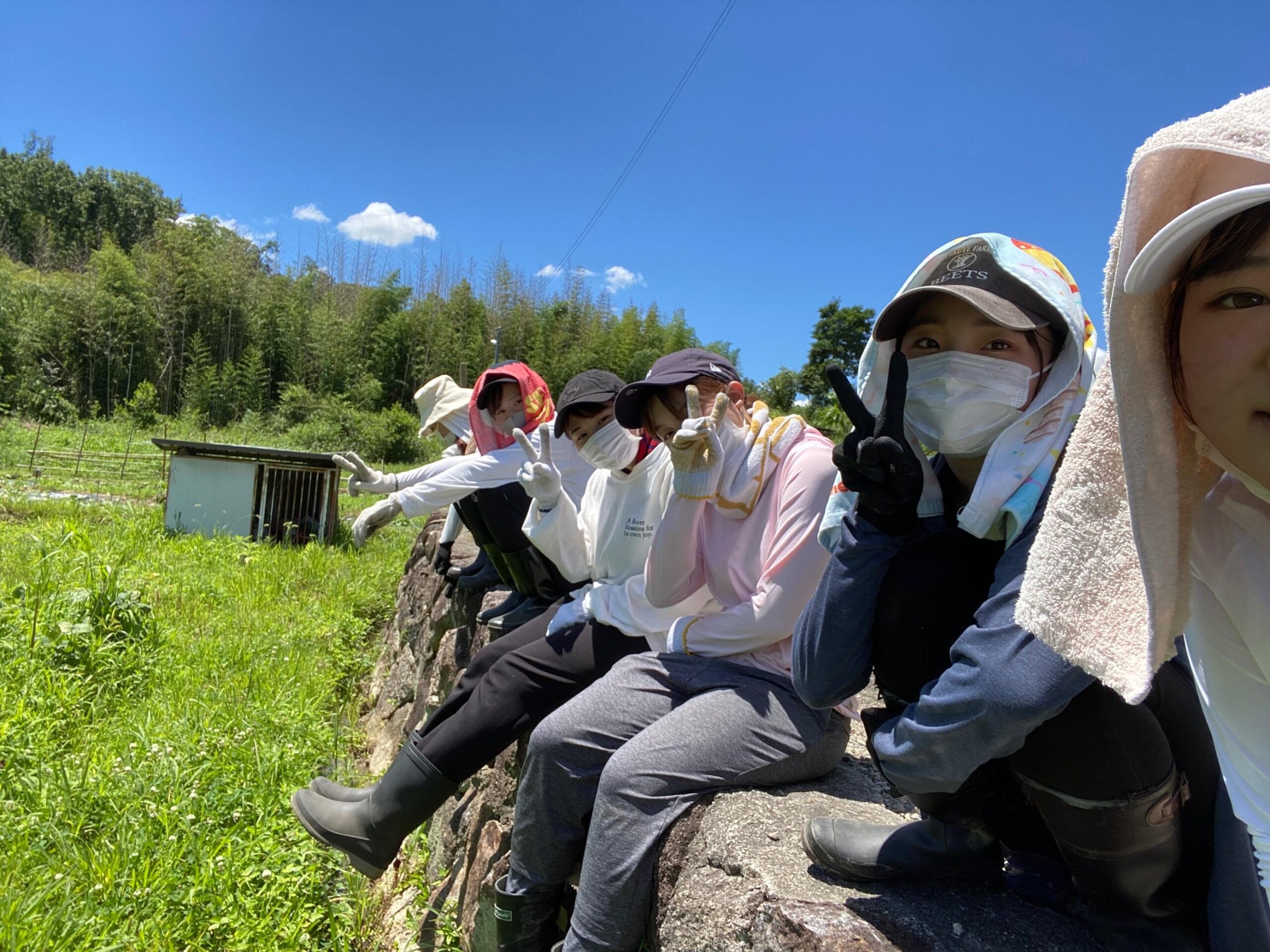 【大阪樟蔭女子大学】地域の様々な世代と交流を深め、地域活性化の一助になる■耕作放棄地の再活用を通して、「味噌作り」に挑戦！