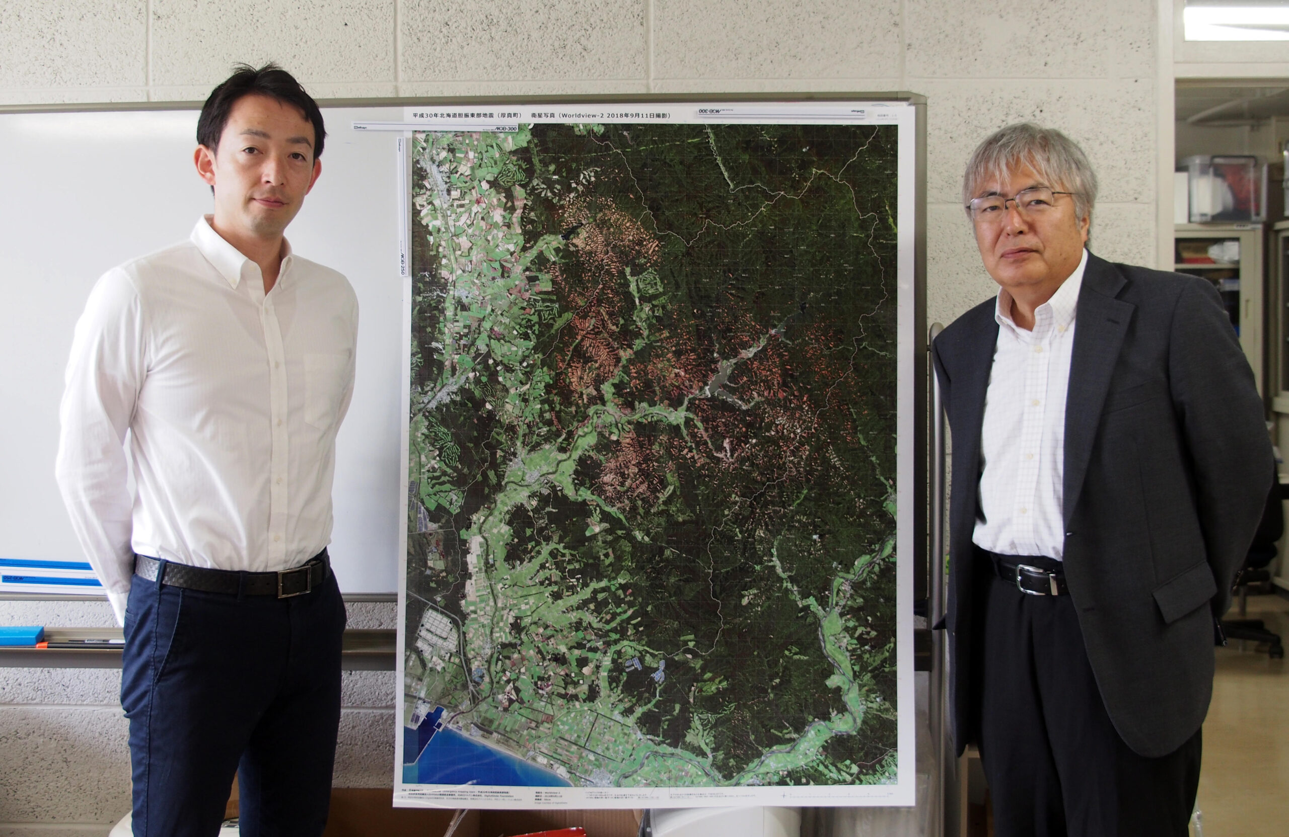 酪農学園大学の金子正美教授らが胆振東部地震による被害状況を示す地図を作製 — 厚真町や安平町に無償提供