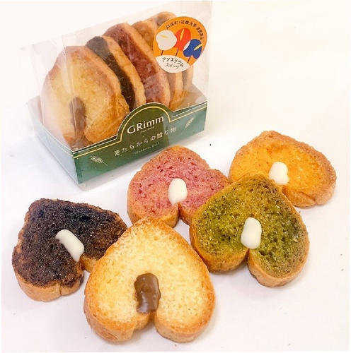 ”オール近大”川俣町発・復興人材育成プロジェクト　産官学連携商品「アンスリウムラスク」を新発売