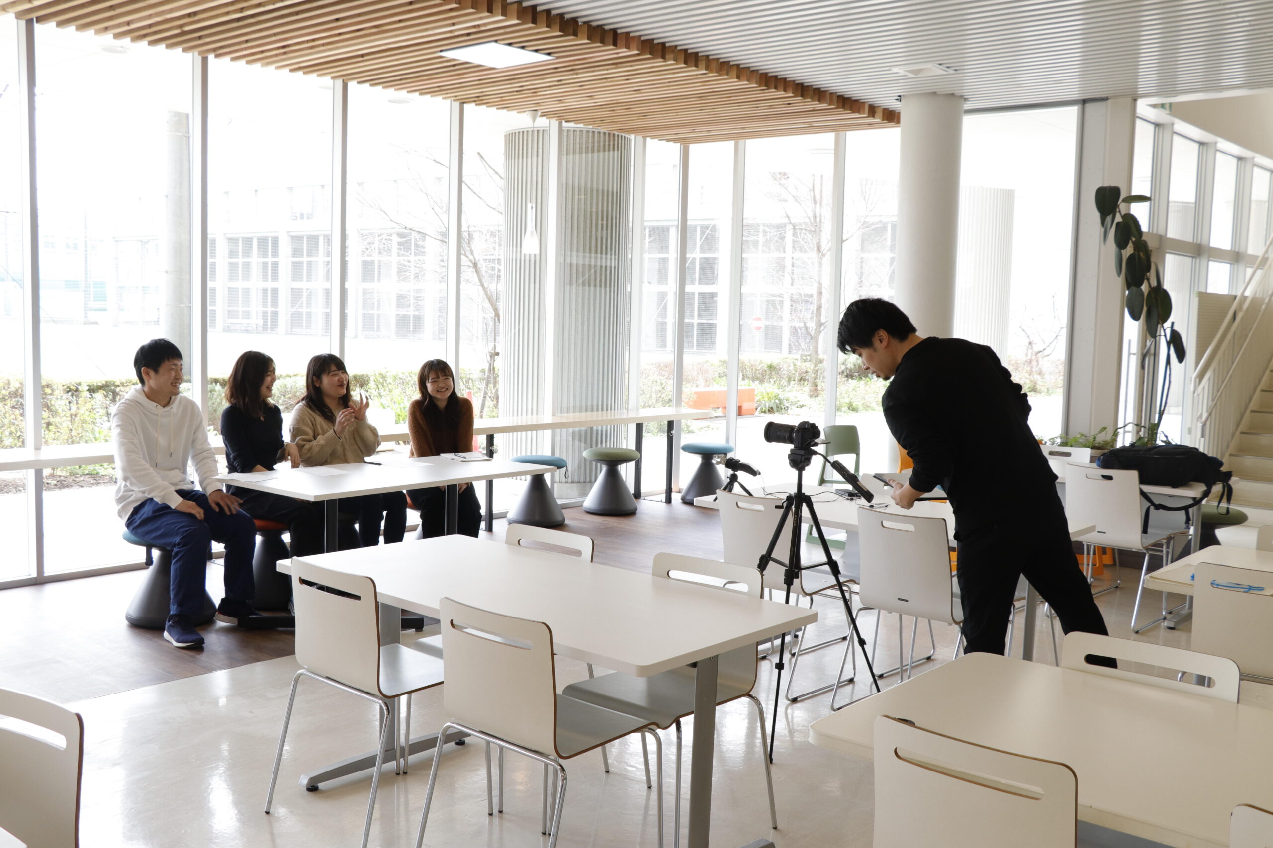 新型コロナウィルス対策のため、Webオープンキャンパスを開催。”学生の企画”による学科紹介などを動画で公開。