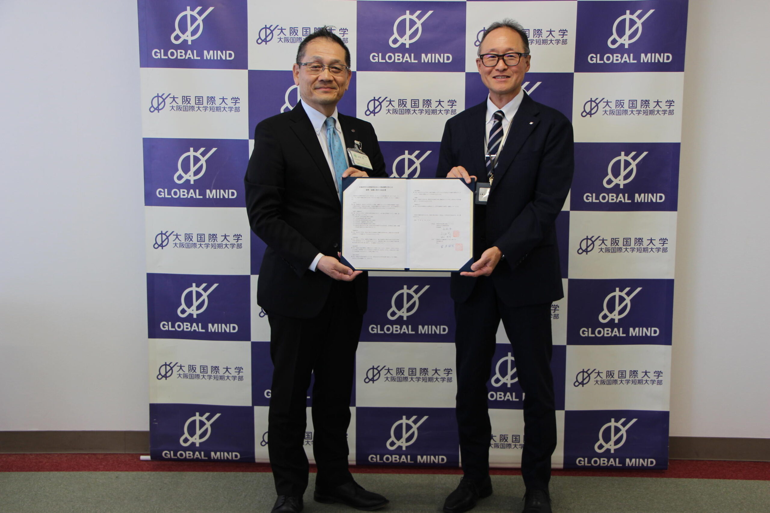 大阪国際大学は大阪府中小企業家同友会と連携・協働に関する協定を締結