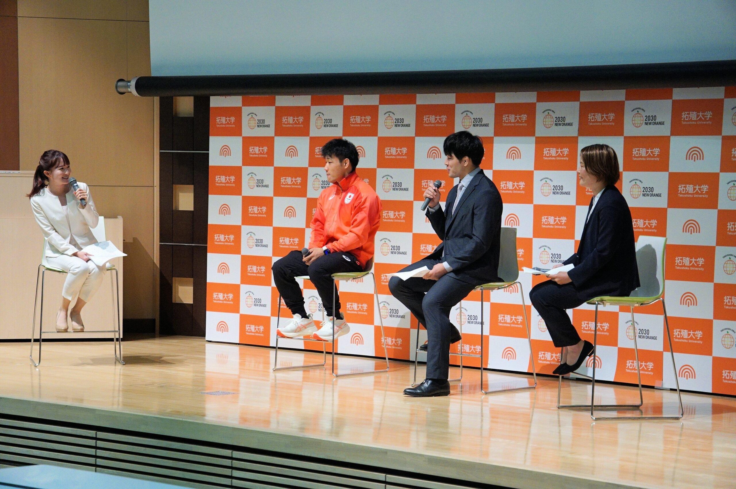 【拓殖大学】メディア対象大学説明会およびパリ五輪代表含む本学出身オリンピアンのトークショーを開催しました