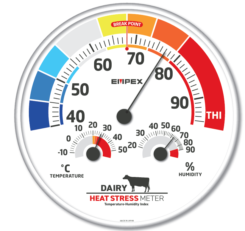 酪農家向けの暑熱対策指標計”ヒートストレスメーター（HEAT STRESS METER Dairy）”を開発–北里大学獣医学部・エンペックス気象計株式会社・ライブストックジャパン株式会社