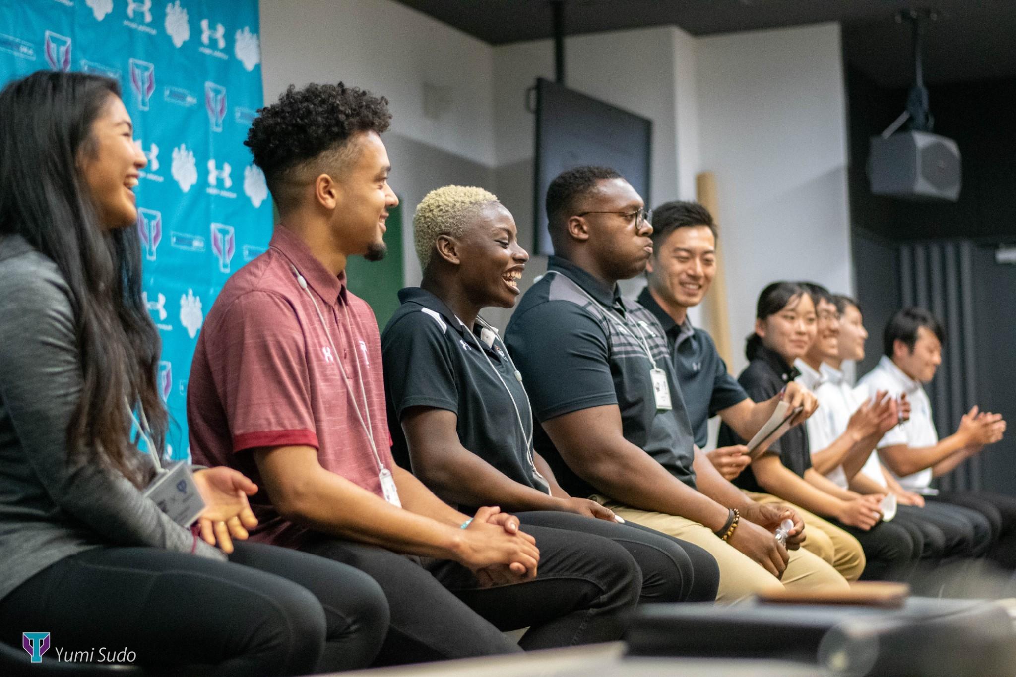 米テンプル大学生も登壇　筑波大学で日米学生アスリート合同シンポジウム開催