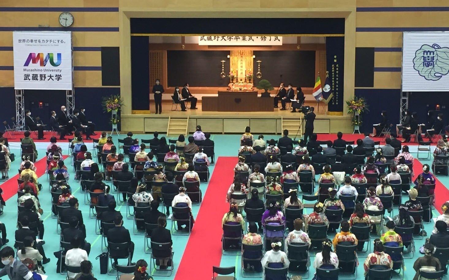 令和2年度入学生（新2年生）対象の「入学式」を4月4日開催 — コロナ対策を徹底し、武蔵野キャンパスにて対面で実施 —