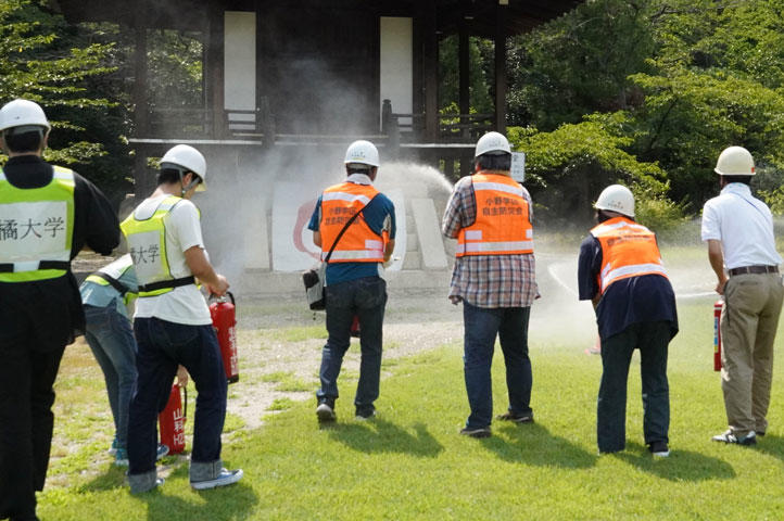 【京都橘大学】京都市消防局、隨心院と連携した文化財防災研修会開催 ―京都の文化財を未来に残すために―