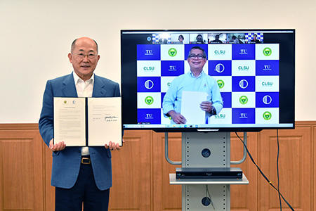 玉川大学とセントラルルソン大学（フィリピン共和国）が国際共同研究の協定を締結 — SATREPS　バナナ・カカオの難防除病害管理技術の創出を目指した共同研究がスタート —