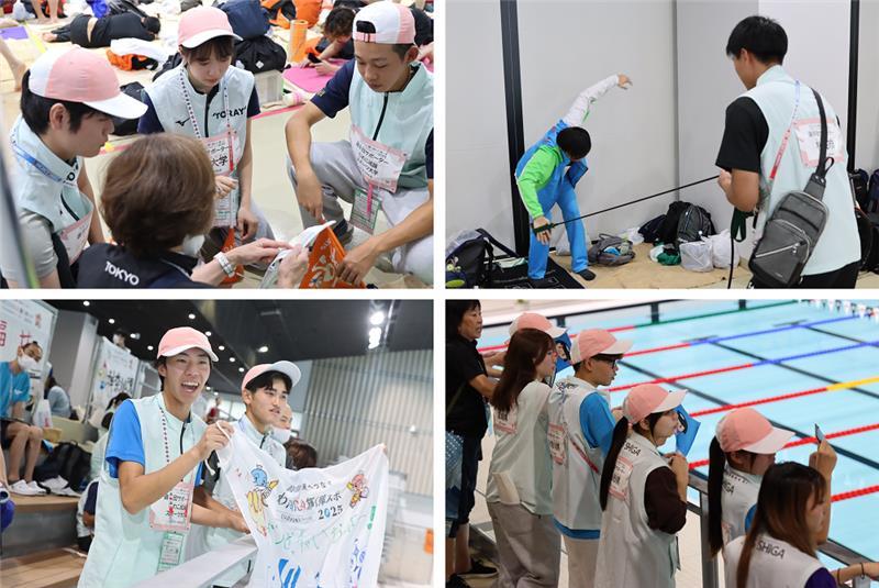 びわこ成蹊スポーツ大学の学生が「わたSHIGA輝く障スポ2025」で選手団をサポート ― 滋賀県開催の第24回「全国障害者スポーツ大会」